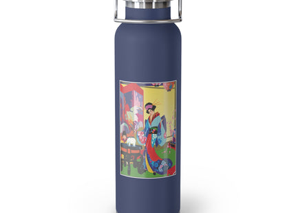 A Timeless Journey by Umberto Brunelleschi Copper Vacuum Insulated Bottle, 22oz