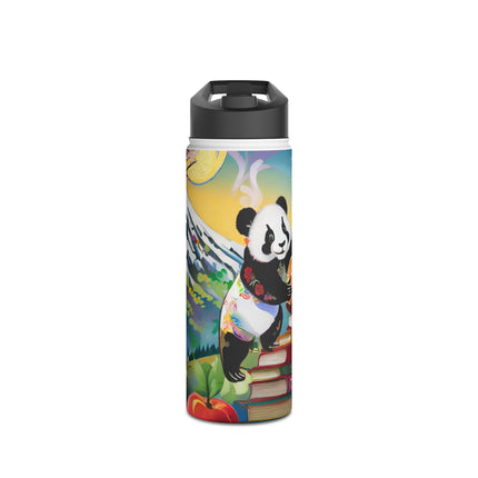 Cute Panda Stainless Steel Water Bottle