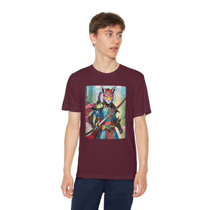 Cyberpunk Samurai Youth Competitor Tee