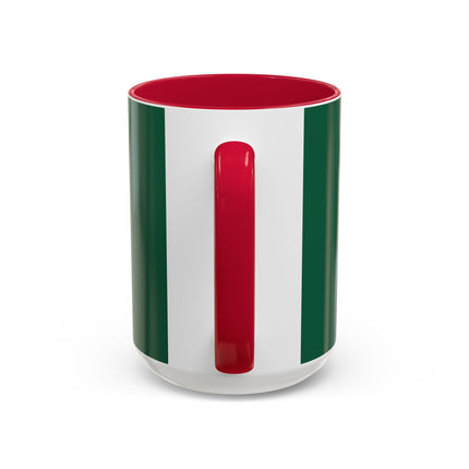 🖤🔥 The Lady Of The Christmas Hearth Colorful Mug – Art Deco Holiday Elegance