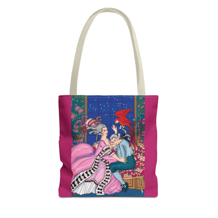 The Jealous Parrot by George Barbier Tote Bag (AOP)
