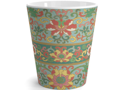 Examples of Chinese Ornament, Pl.09 by Owen Jones Latte Mug