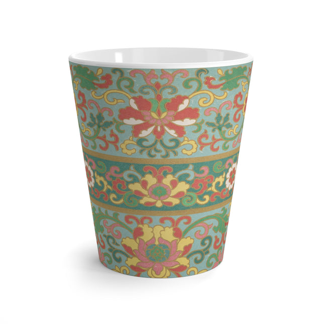 Examples of Chinese Ornament, Pl.09 by Owen Jones Latte Mug