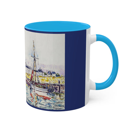 Le Croisic by Paul Signac Colorful Mugs, 11oz