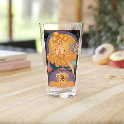November & Topaz Zodiac Acrylic Pint Glass