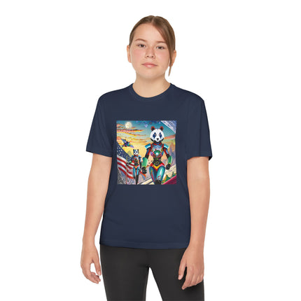 Cyber Punk Robots Youth Competitor Tee