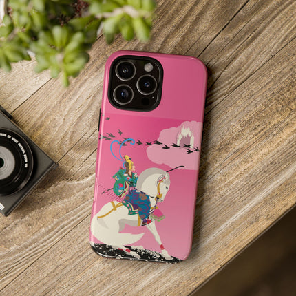Samurai Princess on the White Steed Phone Case – Epic Grace & Mythic Power