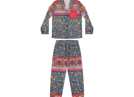 Chinese Ornament by Owen Jones Women's Satin Pajamas (AOP)