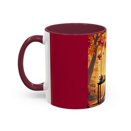 Theatrical Harvest Rabbit Colorful Mugs (11oz, 15oz)