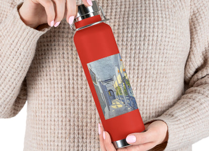 Gallery of a Moroccan Riad by George Gaudion Copper Vacuum Insulated Bottle, 22oz
