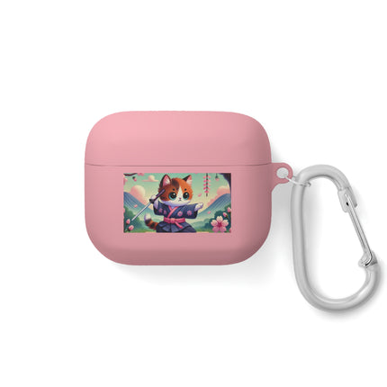 Samurai Kitten AirPods and AirPods Pro Case