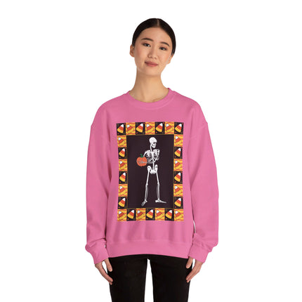 Candy Corn Skeleton Unisex Heavy Blend™ Crewneck Sweatshirt