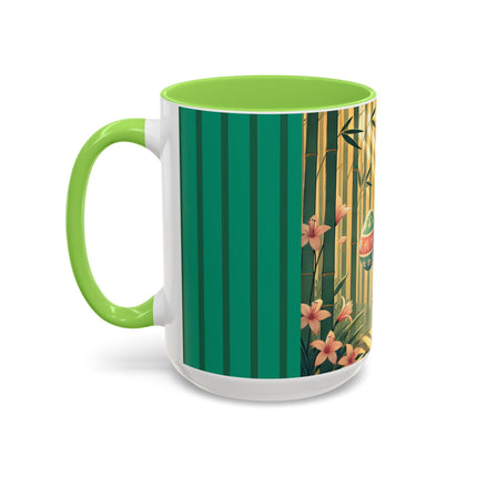 Geisha Kitten’s Easter Stroll Colorful Mugs (11oz, 15oz)
