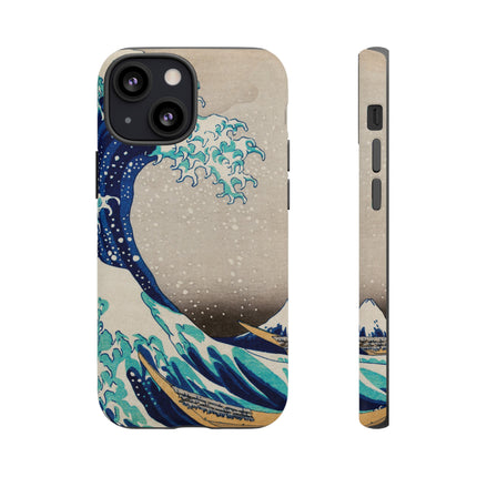 The Great Wave off Kanagawa by Katsushika Hokusai Phone Cases