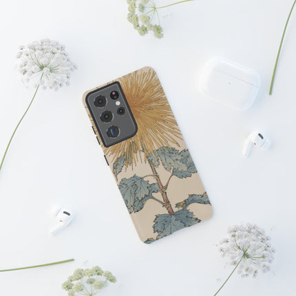 Chrysanthemum Blossom by Keika Hasegawa Phone Cases
