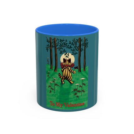 Peekaboo by Louis Wain Colorful Mugs (11oz, 15oz)