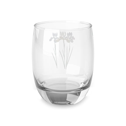 Iris, Iris sibirica by Anselmus Boëtius de Boodt Whiskey Glass