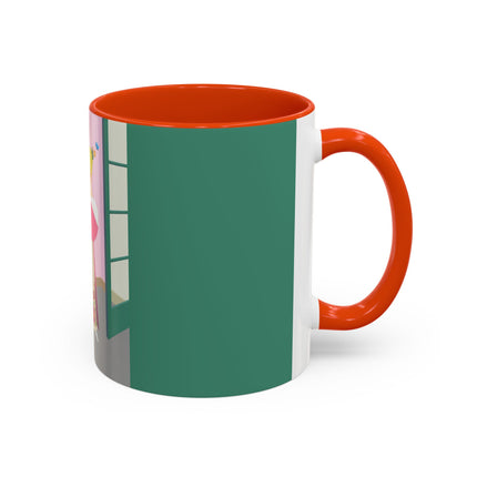 The Yellow Hat Colorful Mugs – 1920s Vogue Whimsy & Playful Elegance