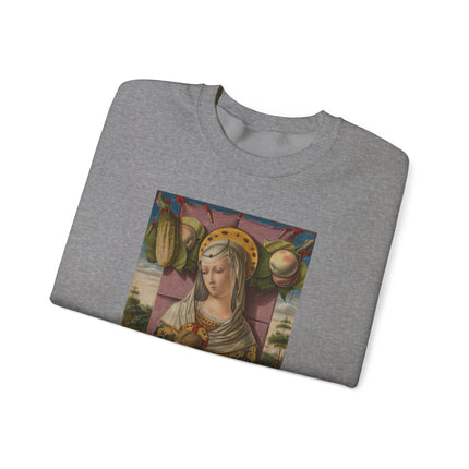 Madonna and Child by Carlo Crivelli Heavy Blend™ Crewneck Sweatshirt