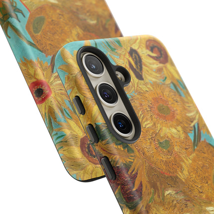 Vase with Twelve Sunflowers by Vincent Van Gogh Phone Cases