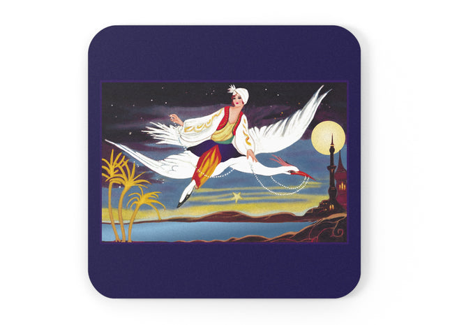 Flight of the Enchantress Cork Back Coaster