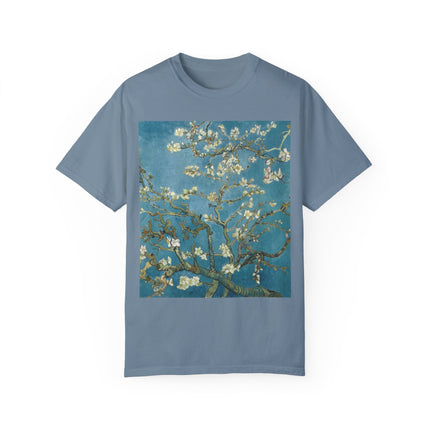 Almond Blossom by Vincent van Gogh Unisex Garment-Dyed T-shirt