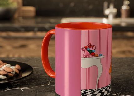 Easter Joy in Deco Hues Colorful Mugs (11oz, 15oz)