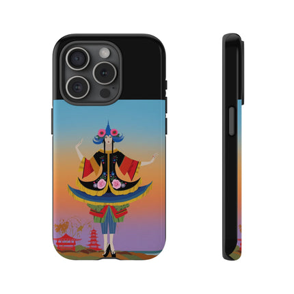 Colorful Dancer Phone Case – Vibrant Grace & Cultural Elegance