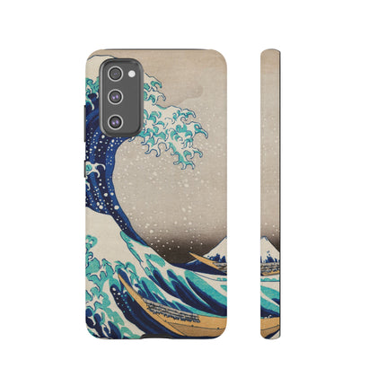 The Great Wave off Kanagawa by Katsushika Hokusai Phone Cases