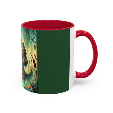 Swamp Tyrant Colorful Mugs (11oz, 15oz)