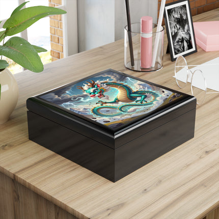 Tibetan Dragon in Battle Treasure Chest