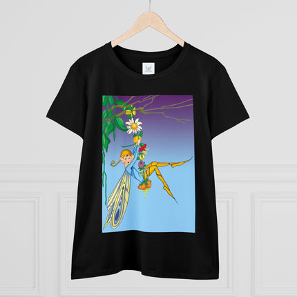 A Fairy’s Delight Women's Midweight Cotton Tee