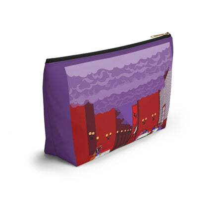 Midnight Toast Cosmetic Bag – Parisian Romance & Art Deco Charm