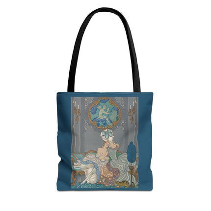 Liaisons Dangereuses by George Barbier Tote Bag (AOP)