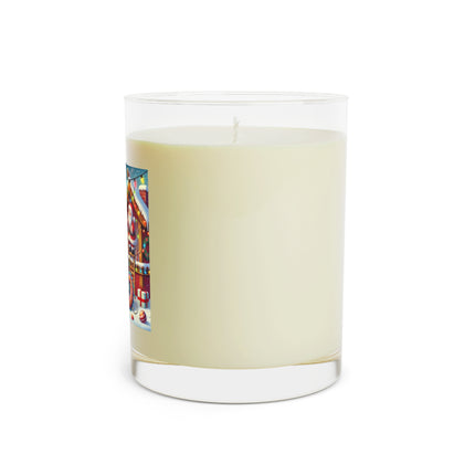 The Playful Dragon's Christmas Scented Candle - Full Glass, 11oz