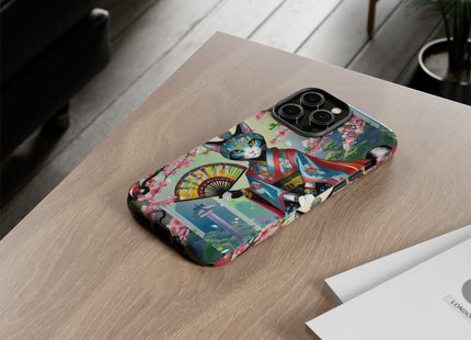Cyberpunk Geisha Phone Cases