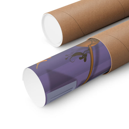Whimsical Halloween Mischief Matte Horizontal Posters