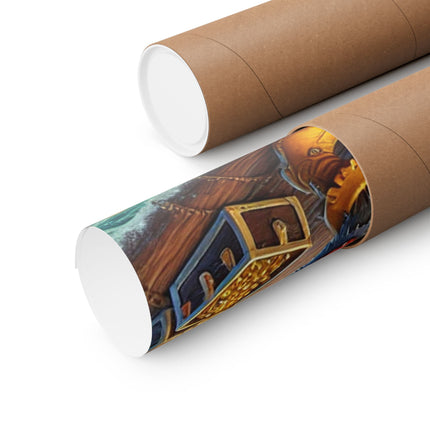 🦆🗺️ The Daring Drake Matte Vertical Poster – Adventure, Freedom & Mythic Storytelling