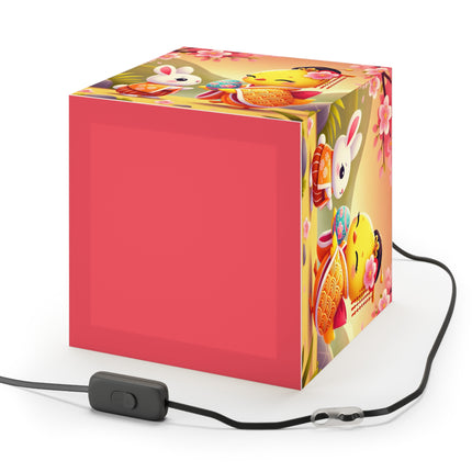 Whimsical Springtime Exchange Light Cube Lamp