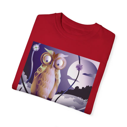 The Startled Pumpkin Unisex Garment-Dyed T-shirt