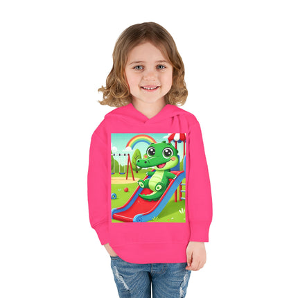 Playground Crocodile Joy Toddler Pullover Fleece Hoodie