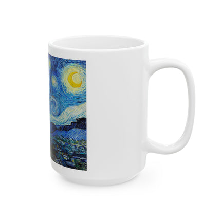 The Starry Night by Vincent Van Gogh Ceramic Mug (11oz, 15oz)