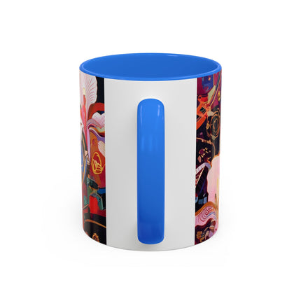 Ethereal Irises Colorful Mugs (11oz, 15oz)