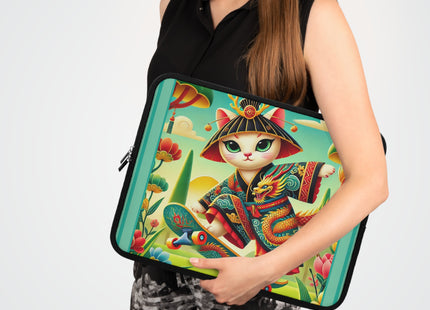 Dragon Dance on Wheels Laptop Sleeve