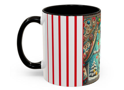 Mischief in Tinselland Colorful Mugs (11oz, 15oz)