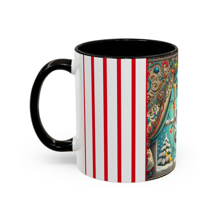 Mischief in Tinselland Colorful Mugs (11oz, 15oz)