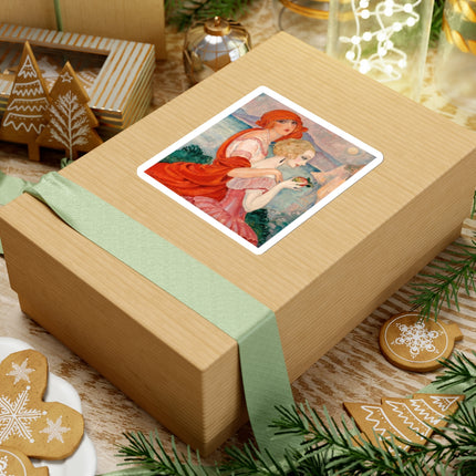 Sur la Route d'Anacapri by Gerda Wegener Kiss-Cut Stickers (4 Sizes)