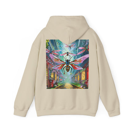 Neon Swarm – Heavy Blend™ Hooded Sweatshirt