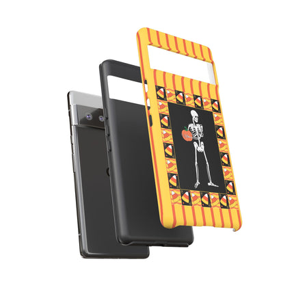 Candy Corn Skeleton Phone Cases