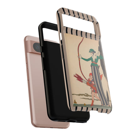 L'Arc Rouge by George Barbier Phone Cases
